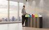 60L Solstice paper recycling bin
