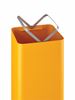 60L Solstice Signature Yellow Recycling Bin