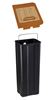 Brown lid for left-side organic waste bin + bucket