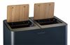 Venus Signature Anthracite Recycling Bin 2x40L