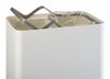 Venus Signature Matte White Recycling Bin 2x40L