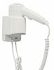 Hotel hair dryer on stand