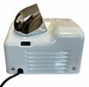 White automatic electric hand dryer