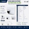 506221W - White automatic electric hand dryer