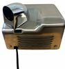 Automatic electric hand dryer in stainless steel