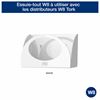 White non-woven Tork Premium 510 cardboard 8 x 55 cloth wipes