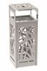 Cybel Extreme 110L stainless steel outdoor bin with ashtray