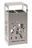 Cybel Extreme 2x60L marine-grade stainless steel recycling bin