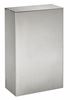 Rossignol wall trash can 20 liters stainless steel