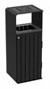 Artri Alu calibrated 110L recycling bin for other waste