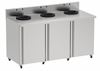Trinox 3x110L Restaurant Recycling Bin