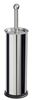 Toilet brush holder stainless steel sanea brush white