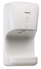 Rossignol airsmile white electric hand dryer