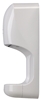Rossignol airsmile white electric hand dryer
