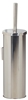Wall-mounted or free-standing stainless steel toilet brush holder Rossignol