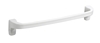 1 towel holder white plastic bar