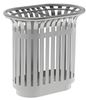 Tulip Extreme outdoor recycling bin, 2 x 60L, 304 stainless steel