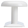 Patere 2 round white head