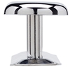 Patere 3 round chrome head