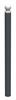 White ball post 76mm anthracite