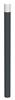 Road post 76mm anthracite white head
