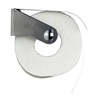 Brushed stainless steel toilet paper dispenser axos