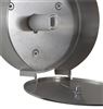 Toilet paper dispenser Rossignol brushed stainless 200m