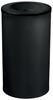 110L black fireproof trash can Rossignol