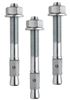 Outdoor bin ground fixing kit