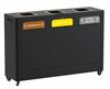 Trimouv Recycling Bin 1x30L + 2x40L