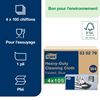 Non-woven cloth Tork W4 ultra resistant 530 blue 42x35 cm