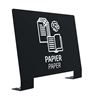 Alitri paper trash can nameplate
