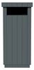 Zeus 130L outdoor bin, grey