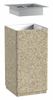 Olympe outdoor concrete ashtray