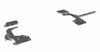 Drawbar towbar for 600L and 770L garbage container