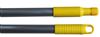 Food aluminum handle 1,40m yellow screw