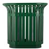 Tulip outdoor recycling bin, 2 x 60L, moss green
