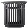 Tulip outdoor recycling bin, 2 x 60L, manganese grey