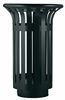 Tulip outdoor recycling bin, 2 x 60L, anthracite