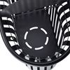 Tulip outdoor recycling bin with totem, 2 x 60L, anthracite