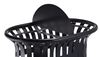 Tulip outdoor recycling bin with totem, 2 x 60L, anthracite