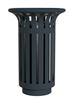 Tulip outdoor recycling bin, 2 x 40L, anthracite