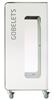 Vigipirate-era 90L wheeled recycling bin for white Cubatri cups