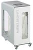 90L wheeled recycling bin with Vigipirate security alert for other waste, white Cubatri