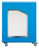 90L wheeled recycling bin (Vigipirate security alert) for white paper (Cubatri)