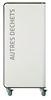 90L wheeled recycling bin for other waste, white, Cubatri