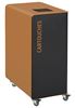 90L wheeled recycling bin with Cubatri cartridges