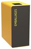 90L recycling bin for packaging (cubatri)