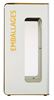 90L Cubatri white recycling bin (Vigipirate security alert)