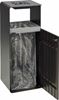 Artri Alu 110L recycling bin for other waste with ashtray